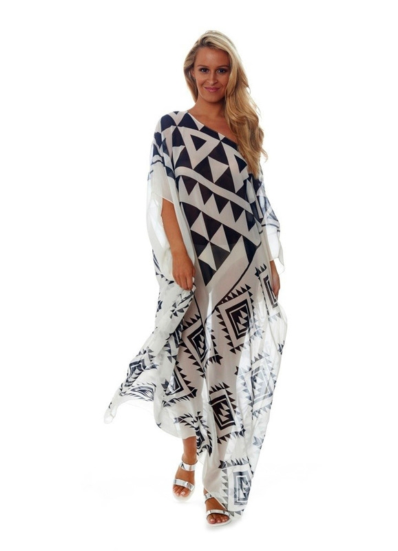 F4759 Pereo Sarongs прикрытие-Up шифоновое пляжное платье